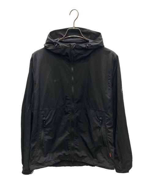 MAMMUT（マムート）MAMMUT (マムート) ハイキング ウィンドブレーカーフーデッドジャケット ブラック サイズ:XLの古着・服飾アイテム