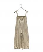 Spick and Spanスピックアンドスパン）の古着「裏毛ベアオールインワン」｜ベージュ