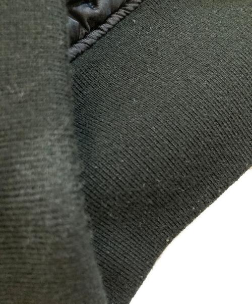 ALPHA（アルファ）ALPHA (アルファ) ユニカラーパッチMA-1ジャケット ブラック サイズ:ＸＬの古着・服飾アイテム