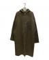 Y's（ワイズ）の古着「ロングニットパーカー」｜オリーブ