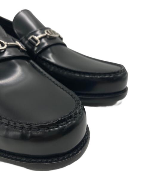 LOUIS VUITTON（ルイ ヴィトン）LOUIS VUITTON (ルイ ヴィトン) メジャー ローファー ブラック サイズ:SIZE 8 1/2の古着・服飾アイテム