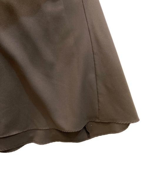 mizuiro-ind（ミズイロインド）mizuiro-ind (ミズイロインド) シャツワンピース ブラウン サイズ:FREEの古着・服飾アイテム