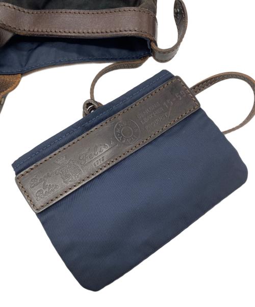 Felisi（フェリージ）Felisi (フェリージ) リバーシブルトートバッグ オリーブ×ネイビーの古着・服飾アイテム