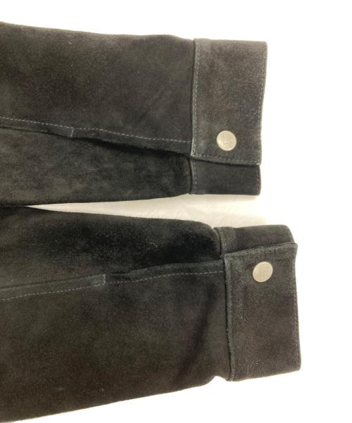 NEIGHBORHOOD（ネイバーフッド）NEIGHBORHOOD (ネイバーフッド) SUEDE TYPE-2 JACKET ブラック サイズ:Mの古着・服飾アイテム