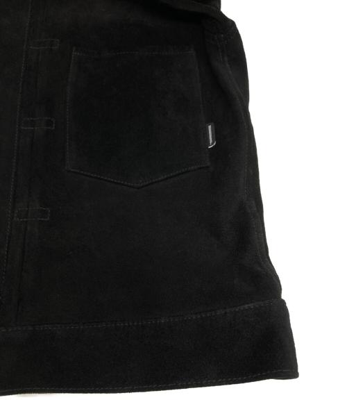 NEIGHBORHOOD（ネイバーフッド）NEIGHBORHOOD (ネイバーフッド) SUEDE TYPE-2 JACKET ブラック サイズ:Mの古着・服飾アイテム
