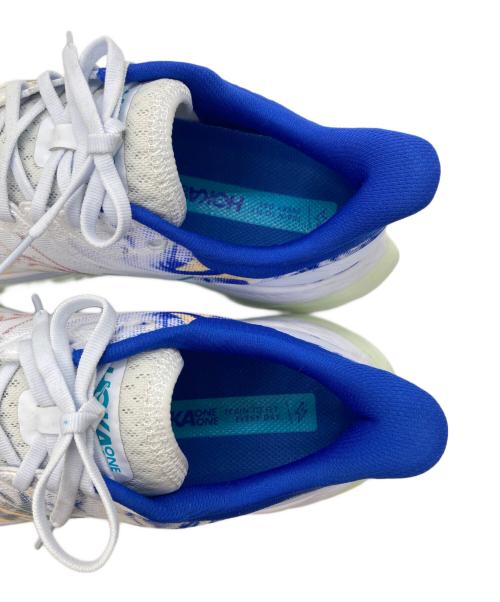 HOKAONEONE（ホカオネオネ）HOKAONEONE (ホカオネオネ) MACH 4 ブルー サイズ:SIZE 27cmの古着・服飾アイテム