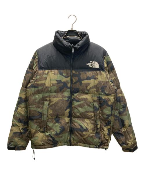 THE NORTH FACE（ザ ノース フェイス）THE NORTH FACE (ザ ノース フェイス) ノベルティ―ヌプシジャケット グリーン サイズ:Mの古着・服飾アイテム