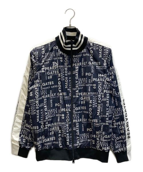 PEARLY GATES（パーリーゲイツ）PEARLY GATES (パーリーゲイツ) リバーシブルジャケット ホワイト×ブラック サイズ:SIZE 4の古着・服飾アイテム