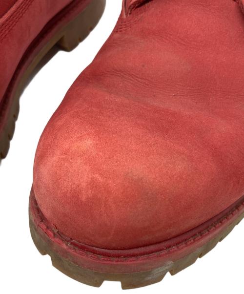 Timberland（ティンバーランド）Timberland (ティンバーランド) 6inch Premium Boots レッド サイズ:28cmの古着・服飾アイテム