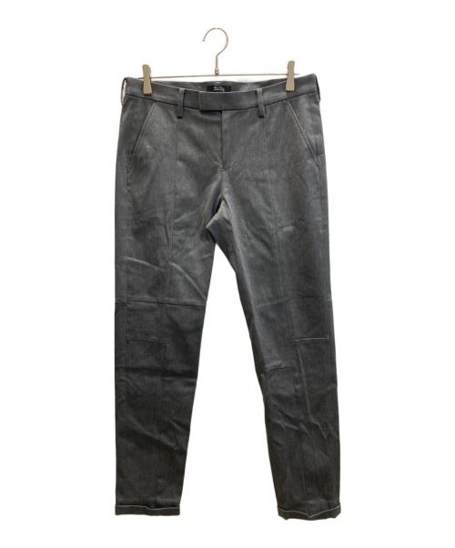 UNDERCOVER（アンダーカバー）UNDERCOVER (アンダーカバー) パッチワークスラックス グレー サイズ:3の古着・服飾アイテム