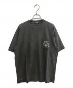 UNDERCOVER×STRANGER THINGSアンダーカバー×ストレンジャーシングス）の古着「ロゴTシャツ」｜グレー