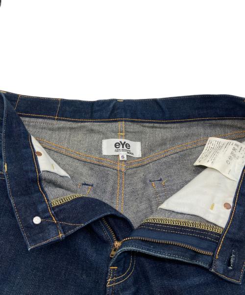 eYe COMME des GARCONS JUNYAWATANABE MAN（アイ コム デ ギャルソン ジュンヤ ワタナベ マン）eYe COMME des GARCONS JUNYAWATANABE MAN (アイ コム デ ギャルソン ジュンヤ ワタナベ マン) デニムパンツ インディゴ サイズ:Sの古着・服飾アイテム