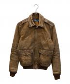 POLO RALPH LAURENポロ・ラルフローレン）の古着「G-1 フライトジャケット」｜ブラウン