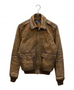 中古・古着通販】POLO RALPH LAUREN (ポロ・ラルフローレン) A-2レザー