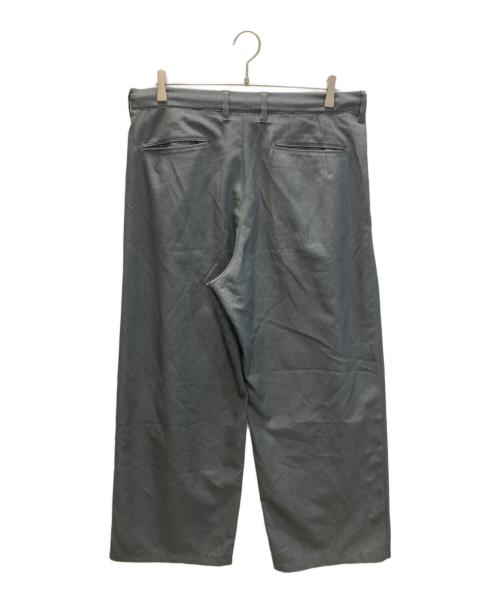 NUMBER (N)INE（ナンバーナイン）NUMBER (N)INE (ナンバーナイン) タックワイドイージースラックス グレー サイズ:2の古着・服飾アイテム