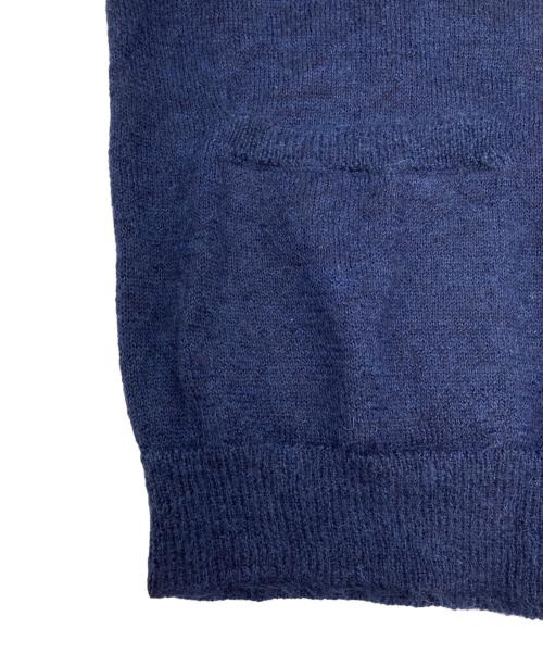 VICTIM（ヴィクティム）VICTIM (ヴィクティム) モヘアカーディガン MOHAIR CARDIGAN ネイビー サイズ:Mの古着・服飾アイテム