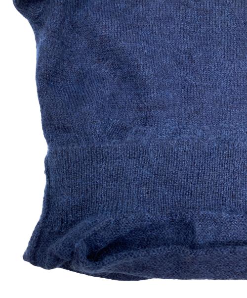 VICTIM（ヴィクティム）VICTIM (ヴィクティム) モヘアカーディガン MOHAIR CARDIGAN ネイビー サイズ:Mの古着・服飾アイテム