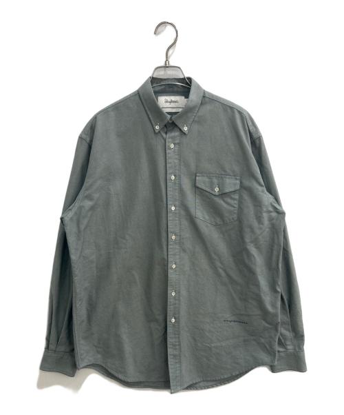 Schnayderman’s（シュナイダーマン）Schnayderman’s (シュナイダーマン) ボタンダウンシャツ グレー サイズ:SIZE 15の古着・服飾アイテム