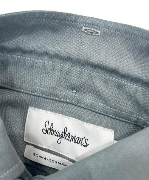 Schnayderman’s（シュナイダーマン）Schnayderman’s (シュナイダーマン) ボタンダウンシャツ グレー サイズ:SIZE 15の古着・服飾アイテム