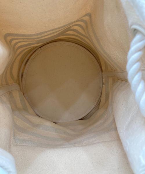 beautiful people（ビューティフルピープル）beautiful people (ビューティフルピープル) 巾着リュック ベージュ サイズ:FREEの古着・服飾アイテム