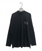 MARTINE ROSEマーティン・ローズ）の古着「FUNNEL NECK T-SHIRT」｜ブラック