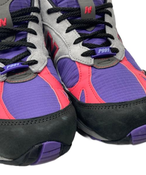 NEW BALANCE（ニューバランス）NEW BALANCE (ニューバランス) PALACE (パレス) NEW BALANCE M991PLE パープル×グレー サイズ:SIZE 29cmの古着・服飾アイテム