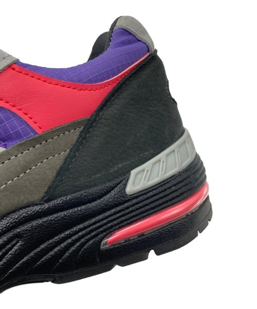 NEW BALANCE（ニューバランス）NEW BALANCE (ニューバランス) PALACE (パレス) NEW BALANCE M991PLE パープル×グレー サイズ:SIZE 29cmの古着・服飾アイテム