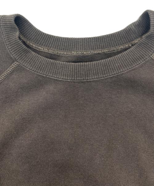 Omar Afridi（オマールアフリディ）Omar Afridi (オマールアフリディ) SHABBY SWEATSHIRT ブラウン サイズ:SIZE 46の古着・服飾アイテム