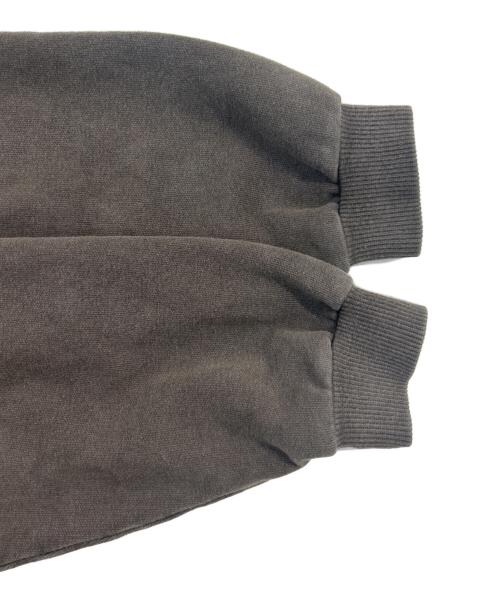 Omar Afridi（オマールアフリディ）Omar Afridi (オマールアフリディ) SHABBY SWEATSHIRT ブラウン サイズ:SIZE 46の古着・服飾アイテム