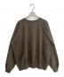 Omar Afridi (オマールアフリディ) SHABBY SWEATSHIRT ブラウン サイズ:SIZE 46：16000円