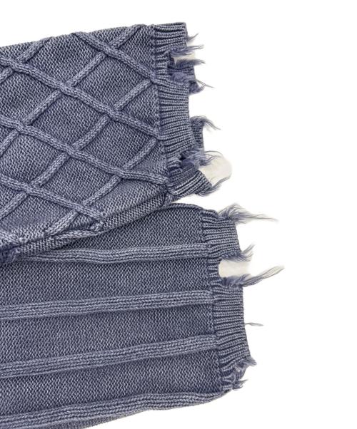 scuffers（スカッファー）scuffers (スカッファー) Oversized Navy Trench Jersey ネイビー サイズ:SIZE Mの古着・服飾アイテム