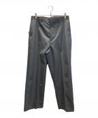 Unlikelyアンライクリー）の古着「Back Strap Plain Front Trousers」｜グレー