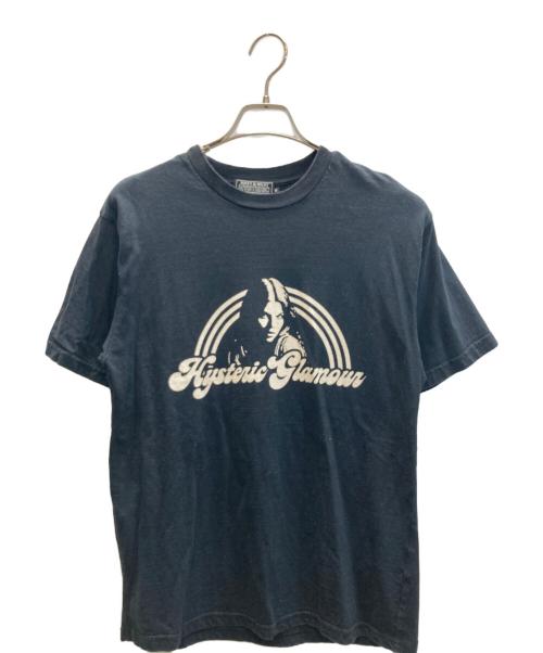 Hysteric Glamour（ヒステリックグラマー）Hysteric Glamour (ヒステリックグラマー) HG RAINBOW Tシャツ ブラック サイズ:Mの古着・服飾アイテム