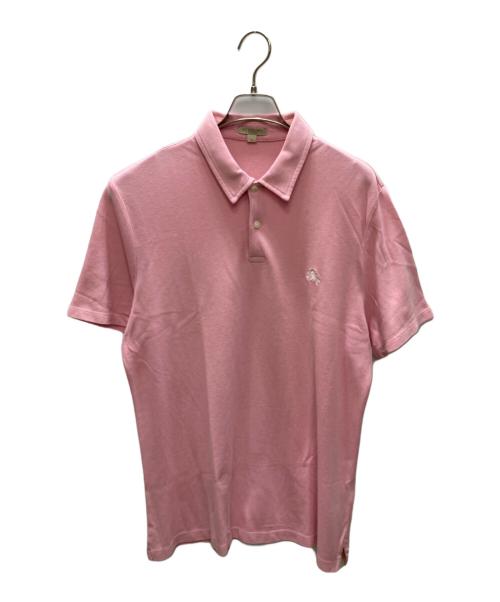 BURBERRY BRIT（バーバリーブリット）BURBERRY BRIT (バーバリーブリット) ポロシャツ ピンク サイズ:SIZE XLの古着・服飾アイテム