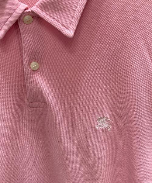 BURBERRY BRIT（バーバリーブリット）BURBERRY BRIT (バーバリーブリット) ポロシャツ ピンク サイズ:SIZE XLの古着・服飾アイテム