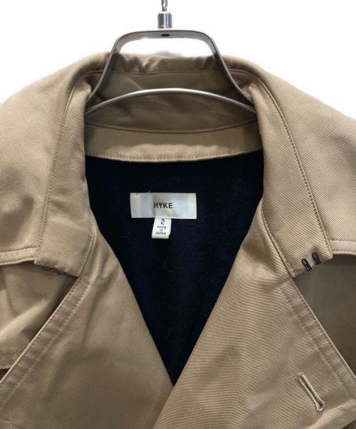 HYKE（ハイク）HYKE (ハイク) ウールライナー付トレンチ コート ベージュ サイズ:Mの古着・服飾アイテム