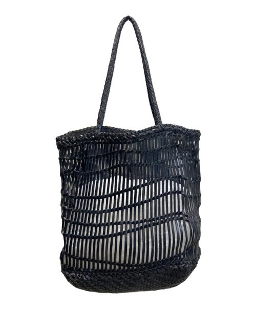 DRAGON（ドラゴン）DRAGON (ドラゴン) メッシュトートバッグ ネイビーの古着・服飾アイテム