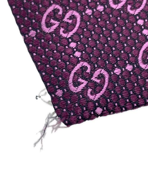 GUCCI（グッチ）GUCCI (グッチ) シルクネクタイ ボルドー サイズ:下記参照の古着・服飾アイテム