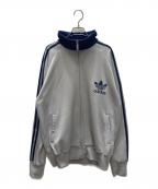 adidasアディダス）の古着「00sトラックジャケット」｜グレー×ネイビー