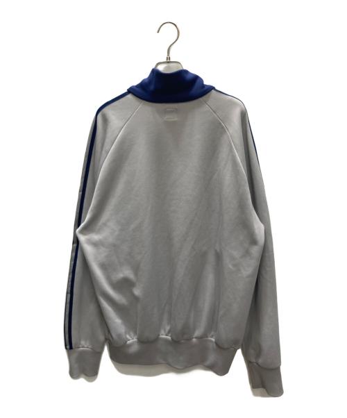 adidas（アディダス）adidas (アディダス) 00sトラックジャケット グレー×ネイビー サイズ:XLの古着・服飾アイテム