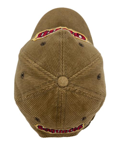 DSQUARED2（ディースクエアード）DSQUARED2 (ディースクエアード) キャップ ブラウンの古着・服飾アイテム