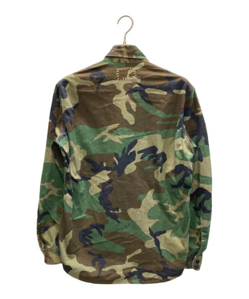 R.H.Vintage（ロンハーマン・ヴィンテージ）R.H.Vintage (ロンハーマン・ヴィンテージ) ミリタリーシャツ グリーン サイズ:FREEの古着・服飾アイテム
