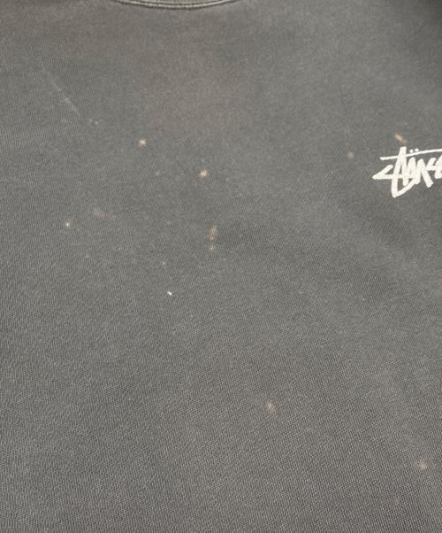 stussy（ステューシー）stussy (ステューシー) 8ボール クルーネックスウェット グレー サイズ:Lの古着・服飾アイテム
