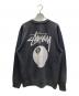 stussy (ステューシー) 8ボール クルーネックスウェット グレー サイズ:L：5000円