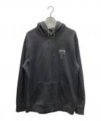 stussyステューシー）の古着「ワールドツアーパーカー」｜グレー