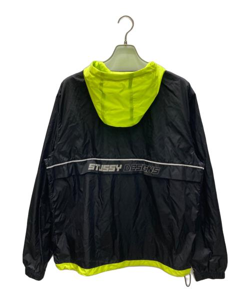 stussy（ステューシー）stussy (ステューシー) Honeycomb Hooded イエロー×ブラック サイズ:SIZE Lの古着・服飾アイテム