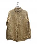 POLO RALPH LAURENポロ・ラルフローレン）の古着「リネンシャツ」｜ベージュ