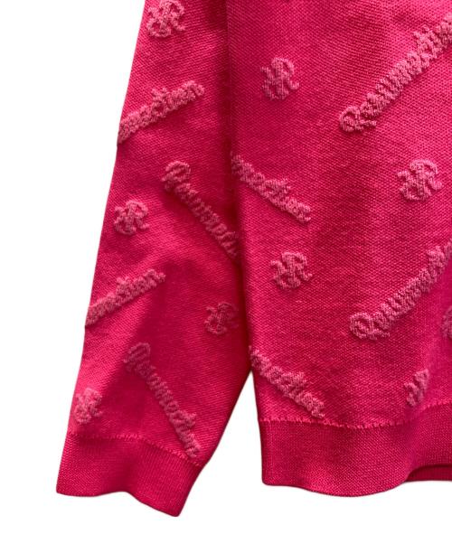 Resurrection（レザレクション）Resurrection (レザレクション) ロゴモノグラムニット ピンク サイズ:SIZE Mの古着・服飾アイテム