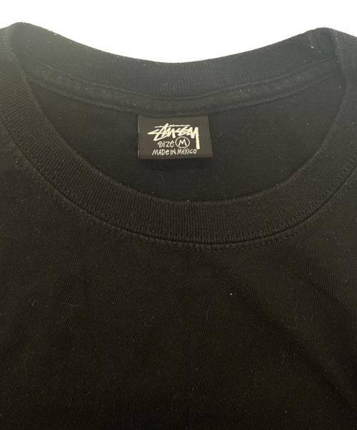 stussy（ステューシー）stussy (ステューシー) プリントTシャツ ブラック サイズ:SIZE Mの古着・服飾アイテム