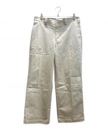 LE JAPON ATELIER×417 by EDIFICE（ル ジャポン アトリエ×417 バイ エディフィス）の古着「ワイドパンツ」｜アイボリー